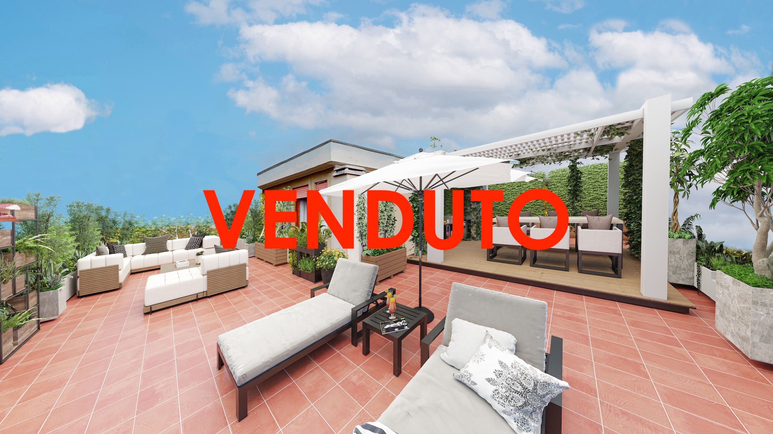 Monza, attico e super-attico con terrazzo!